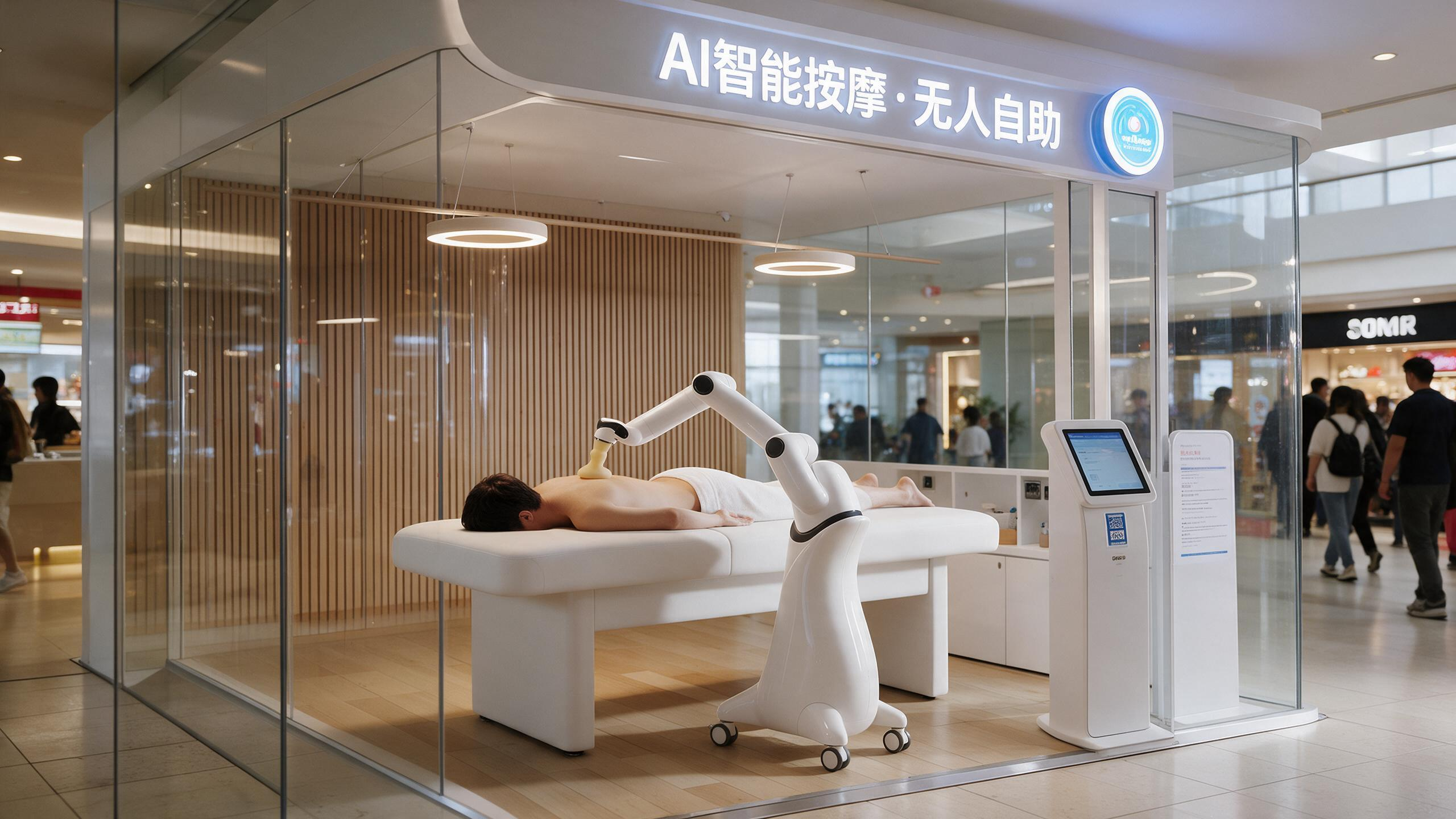 商业体文旅自助理疗点位