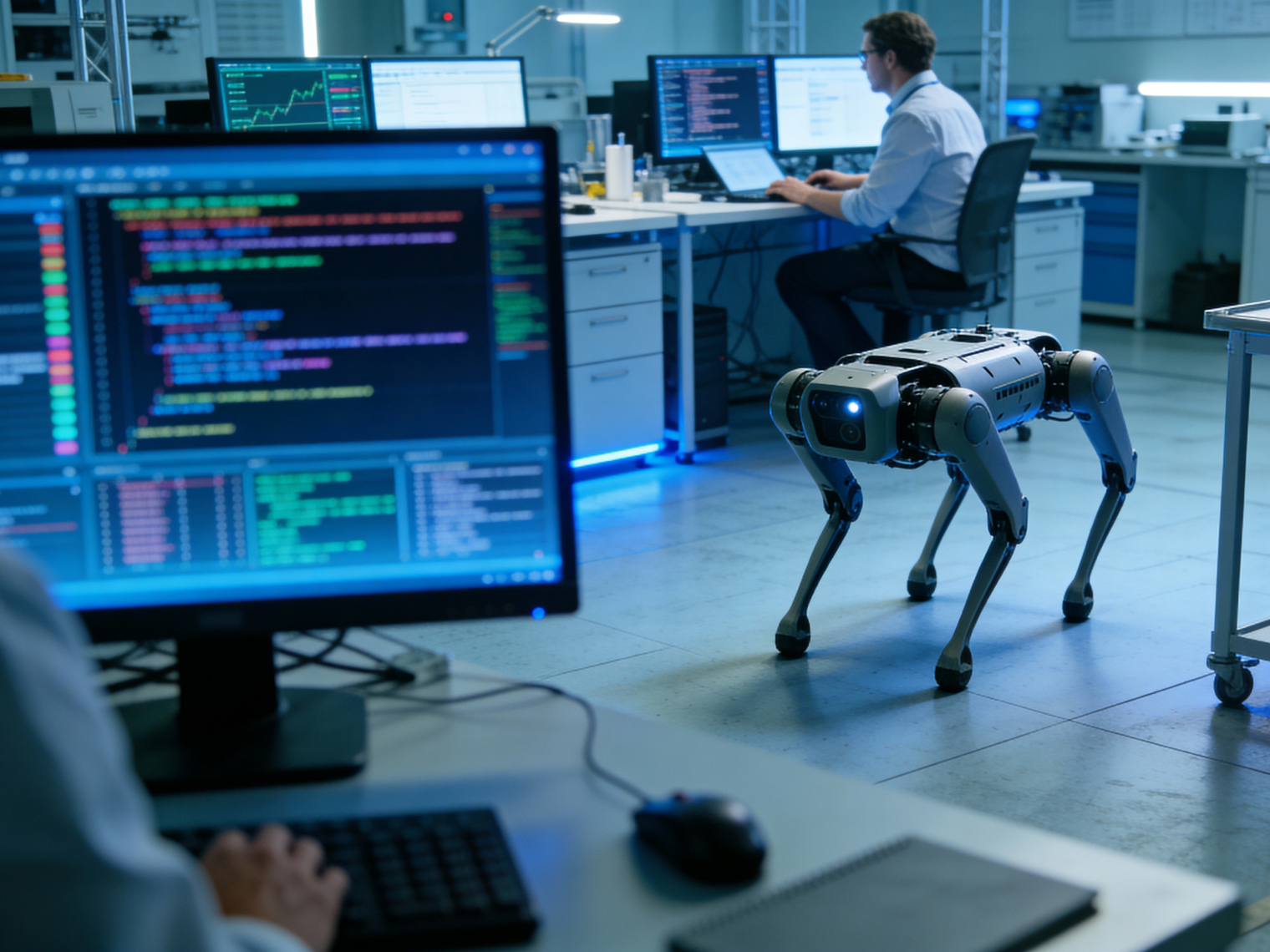 AI陪伴导盲设备